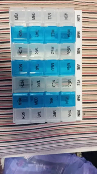 Pastillero Semanal Organizador de Medicamentos