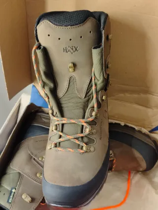 Botas Haix Nature One GTX Marrón Naranja