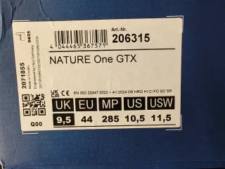 Botas Haix Nature One GTX Marrón Naranja