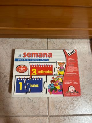 Puzzle La Semana - Aprende los Días