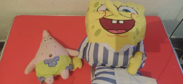 Peluche Bob Esponja y Patricio