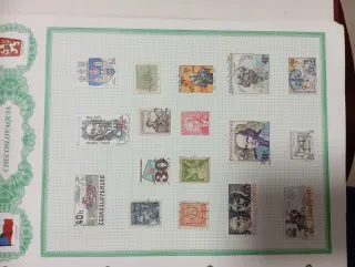 Álbum Sellos Mundo Club Filatélico Réiper