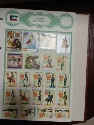 Álbum Sellos Mundo Club Filatélico Réiper