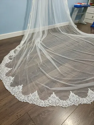 Velo de Novia Pronovias Seda Escucho ofertas