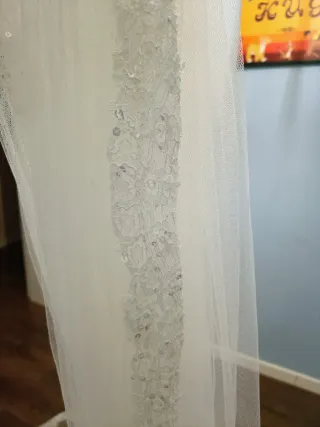 Velo de Novia Pronovias Seda Escucho ofertas
