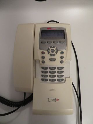 Telefono Sirio 187 vintage con alimentatore