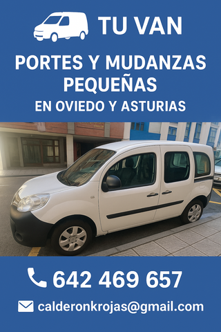 TU VAN – Portes y mudanzas pequeñas en Oviedo
