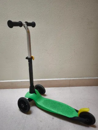 Patinete infantil 3 ruedas verde