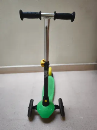 Patinete infantil 3 ruedas verde