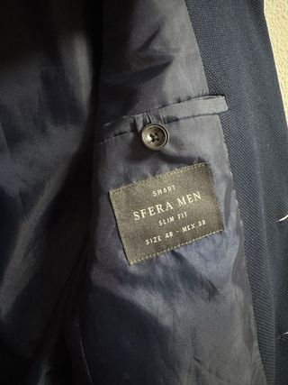 Blazer Sfera Azul Marino Slim Fit