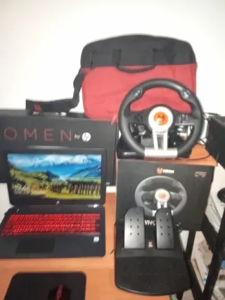 Lote portatil Gaming HP OMEN,1'36 Tb más extras