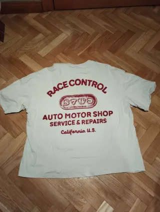 Camiseta Pull&Bear Talla M Ancha