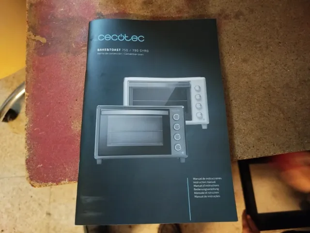 Cecotec Horno Convección Sobremesa