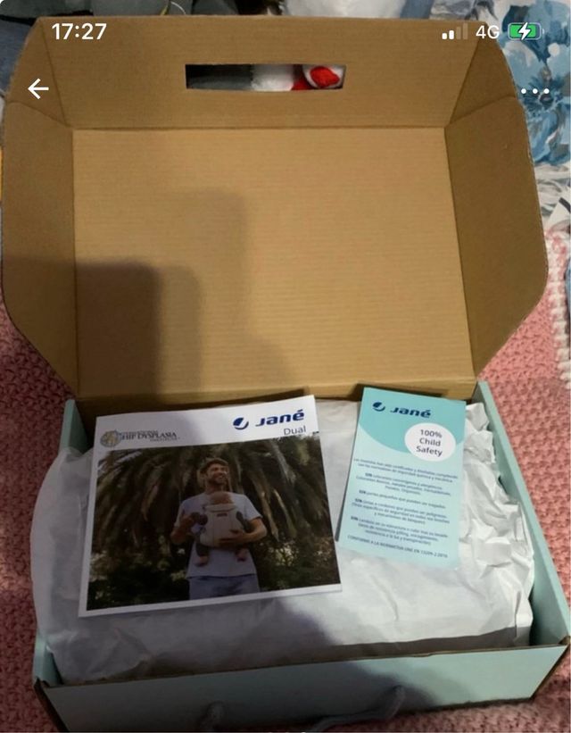 Mochila Portabebé Jane Dual Nueva