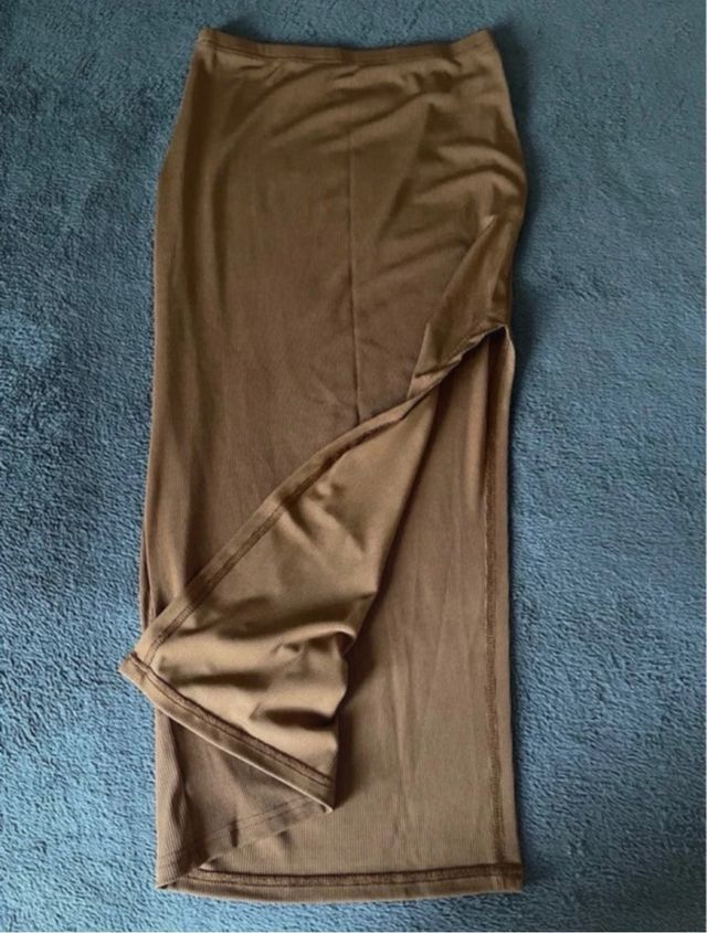 Conjunto SHEIN Top y Falda Marrón