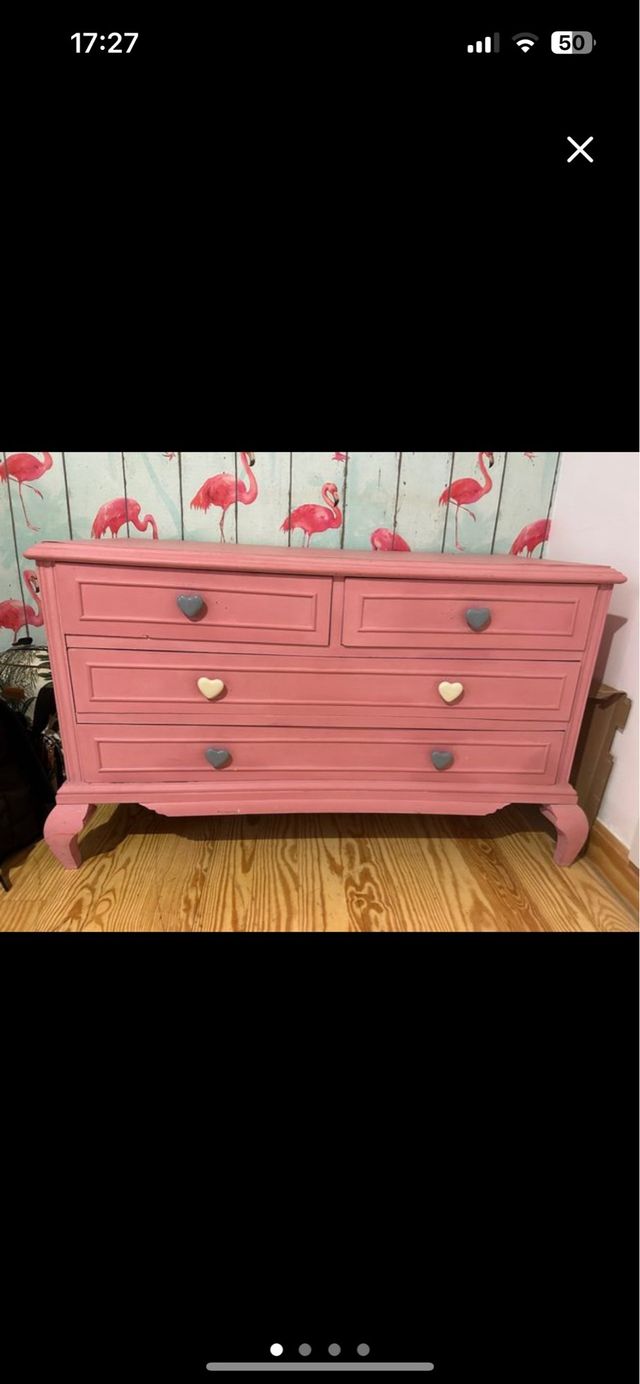 Cómoda restaurada madera