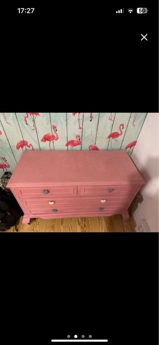 Cómoda restaurada madera