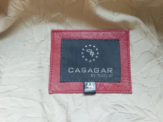 Chaqueta Piel Oveja Roja Poco Uso