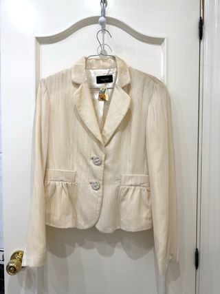Chaqueta Tintoretto Vintage Crema elegante