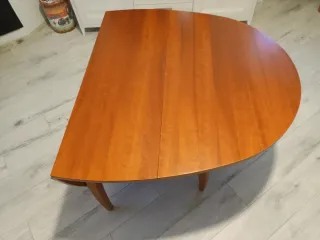 Tavolo consolle ciliegio con 4 sedie