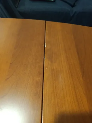 Tavolo consolle ciliegio con 4 sedie