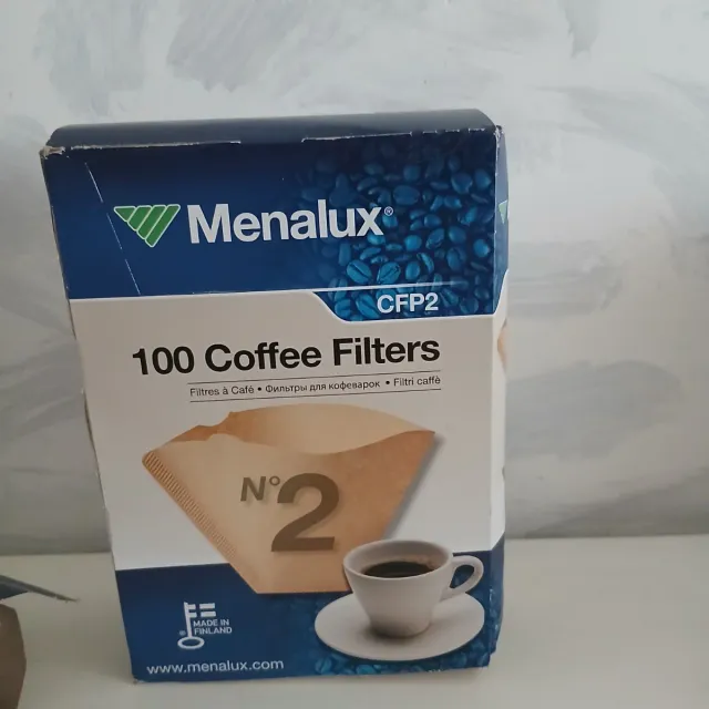 2 Scatole Filtri Caffè Menalux Nº2