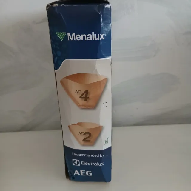 2 Scatole Filtri Caffè Menalux Nº2