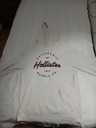 Sudadera Hollister Blanca