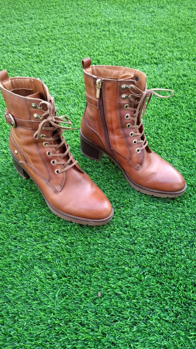 Botines Pikolinos Llanes Piel Marrones