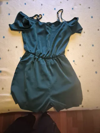 Mono corto mujer verde