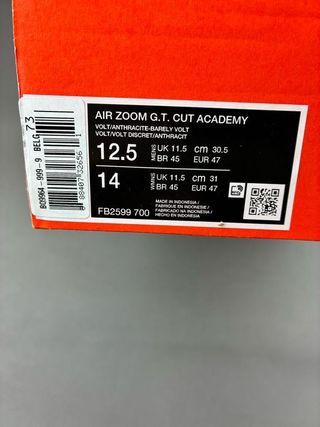 Nike Air Zoom G.T. Cut Academy Volt EU 47