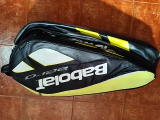 Raquetero Babolat Aero Negro y Amarillo