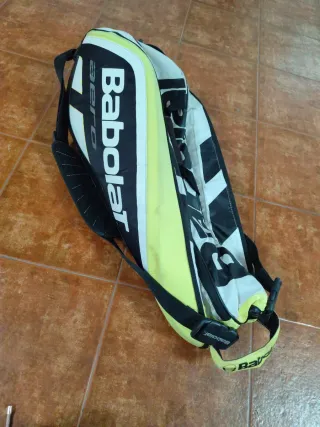 Raquetero Babolat Aero Negro y Amarillo