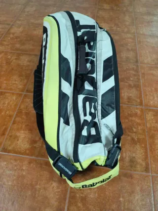Raquetero Babolat Aero Negro y Amarillo