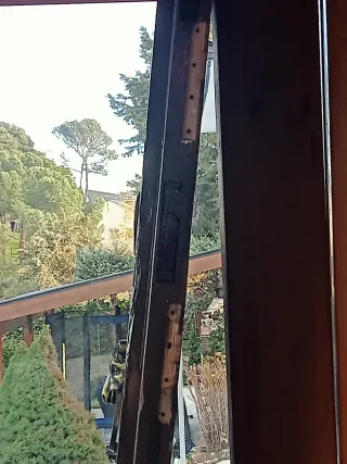 Puerta de entrada exterior madera maciza