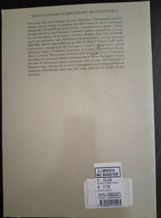 Testo letterario e immaginario architettonico
