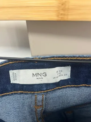 Vaqueros Mango Azules