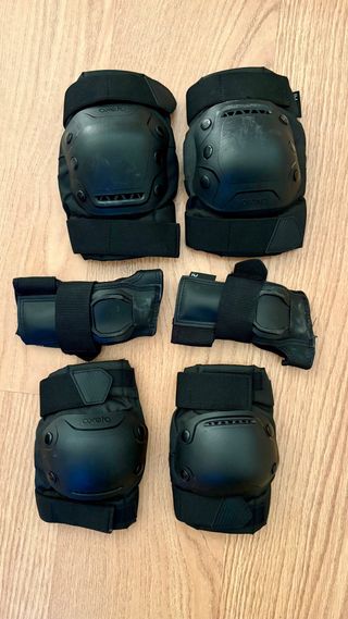 Patines Oxelo Talla 38-41 + Protecciones y Bolsa