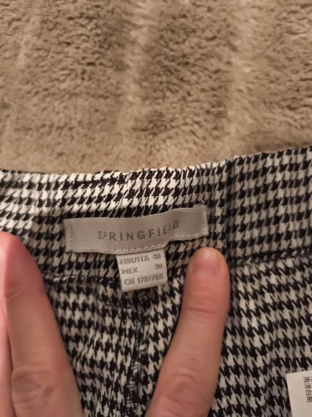 Pantalón pata de gallo