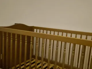 Cuna Ikea madera barandillas Llit de baranes