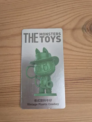 Labubu The Monsters PopMart Vintage Cowboy