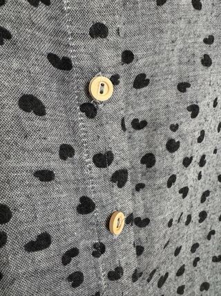 Camisa Gris de la marca Yargici 100 % Algodón