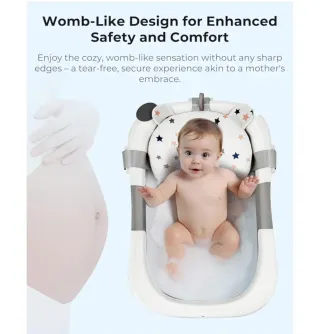 Cuscino per bagnetto neonato stelle