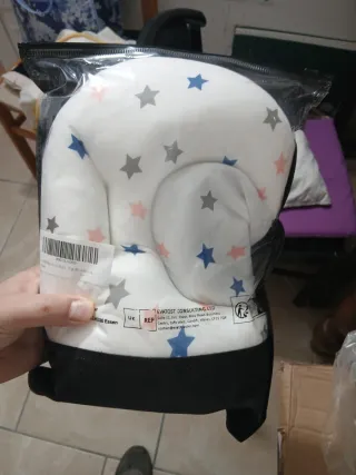 Cuscino per bagnetto neonato stelle