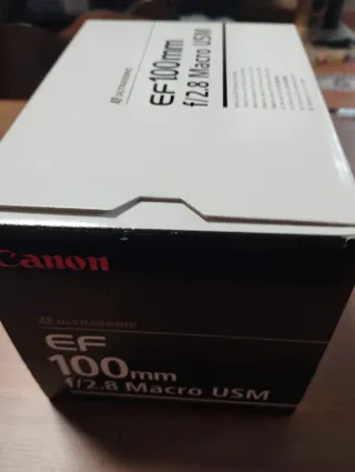 Objetivo Canon EF 100mm f/2.8 Macro USM