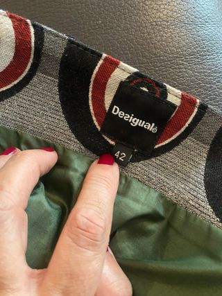 Falda Desigual Estampada