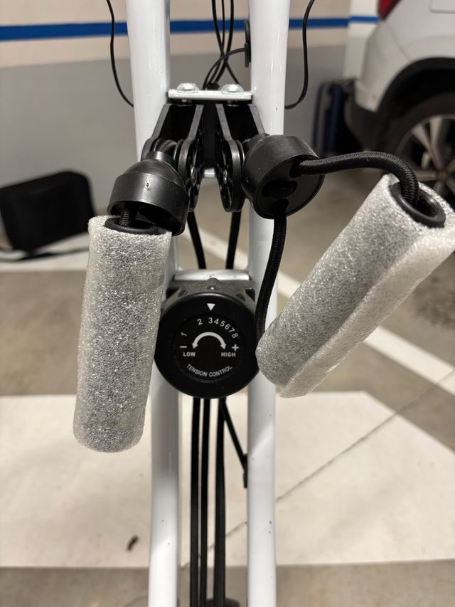 Bicicleta Estática Plegable Homcom