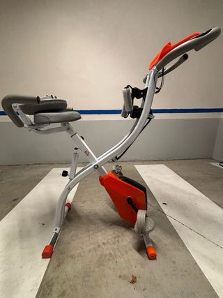Bicicleta Estática Plegable Homcom