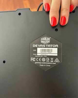 Tastiera CM Storm Nera