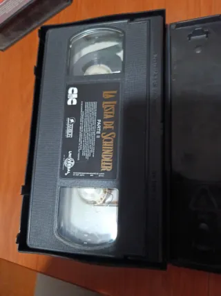 La Lista de Schindler VHS
